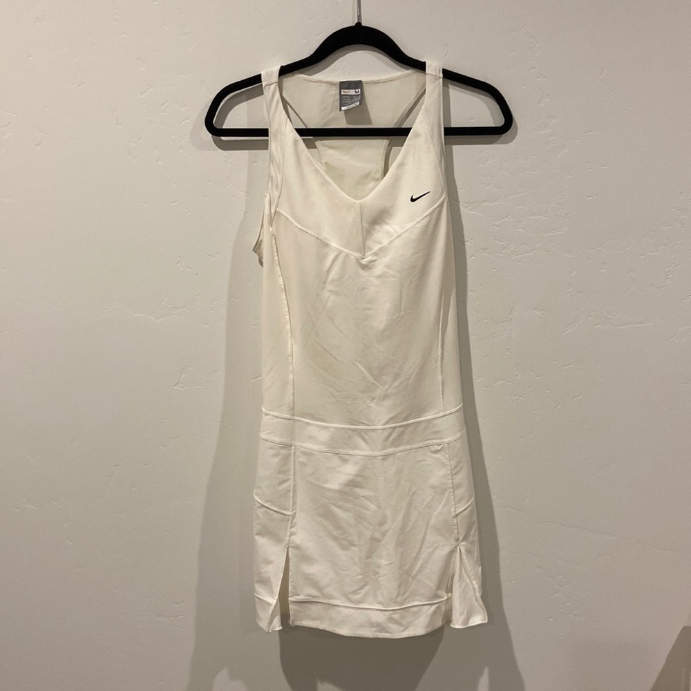 White Nike tennis dress. Size medium.
